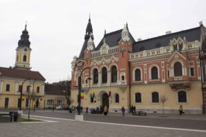 Prachtige gebouwen in Oradea