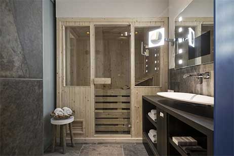 Hotel met sauna op kamer - Privesauna waterfront Rotterdam
