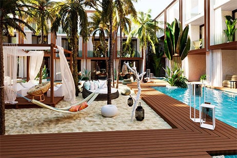 Nativo Hotel Ibiza - Hotel met Swim up kamers op Ibiza