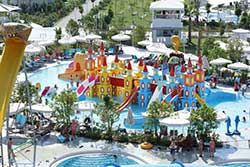 Aquapark Turkije Sueno Deluxe Hotel Belek - Glijbanen kinderen