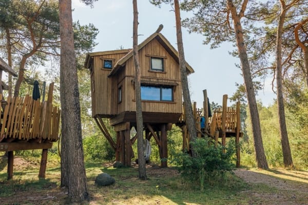 Boomhut overnachting Nederland - Safaripark Resort Beekse Bergen