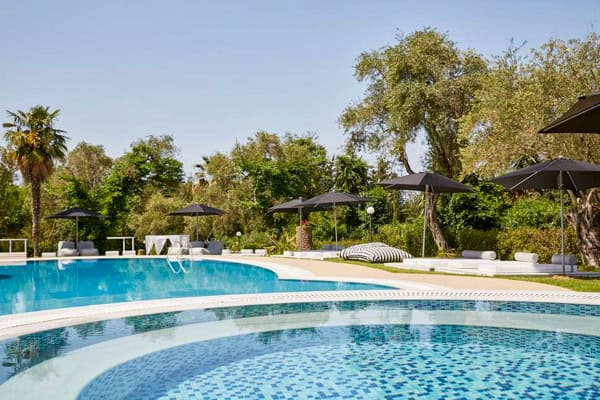 Boutique hotel Corfu - Mr & Mrs White Corfu - zwembad