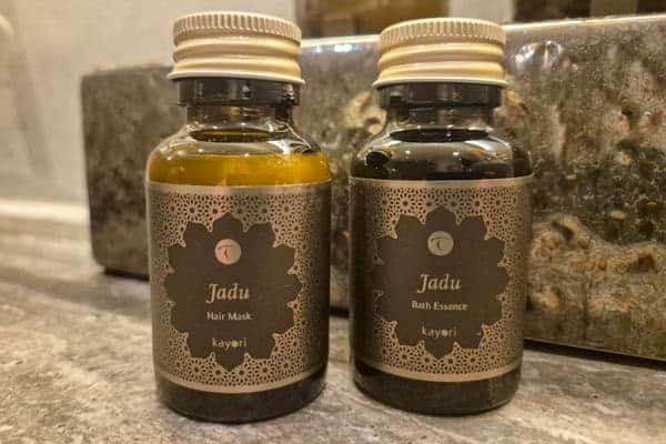 Hotel Thermen Berendonck - Haarmasker op hotelkamer