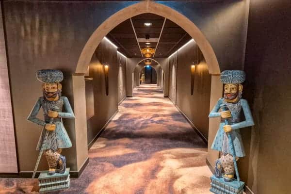 Thermen Berendonck - tunnel van hotel naar thermen